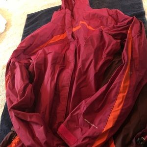 Raspberry Colombia coat